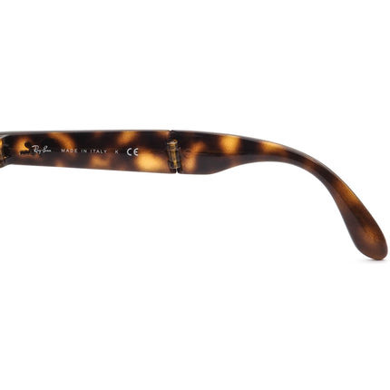 Ray-Ban Sunglasses Frame Only RB 4105 710/51 Folding Wayfarer Tortoise Square Italy 50 mm