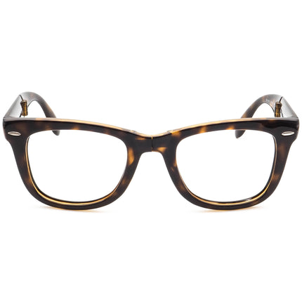 Ray-Ban Sunglasses Frame Only RB 4105 710/51 Folding Wayfarer Tortoise Square Italy 50 mm