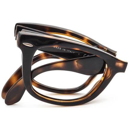 Ray-Ban Sunglasses Frame Only RB 4105 710/51 Folding Wayfarer Tortoise Square Italy 50 mm