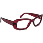 Ray-Ban Women's Sunglasses RB 4122 735/8G Burgundy Rectangular Italy 49 mm