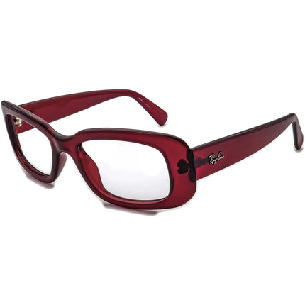 Ray-Ban Women's Sunglasses RB 4122 735/8G Burgundy Rectangular Italy 49 mm