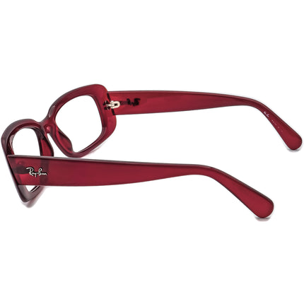 Ray-Ban Women's Sunglasses RB 4122 735/8G Burgundy Rectangular Italy 49 mm