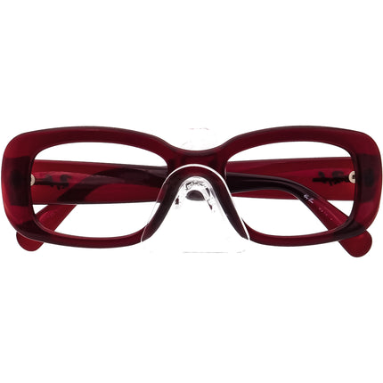 Ray-Ban Women's Sunglasses RB 4122 735/8G Burgundy Rectangular Italy 49 mm