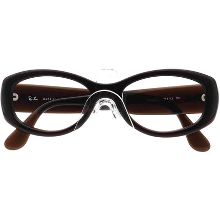 Ray-Ban Women's Sunglasses RB 4135 714/13 Coffee Oval Italy 50 mm