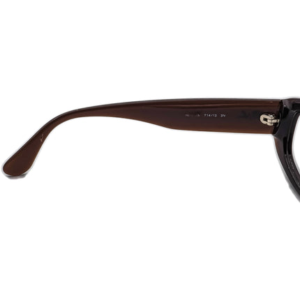 Ray-Ban Women's Sunglasses RB 4135 714/13 Coffee Oval Italy 50 mm