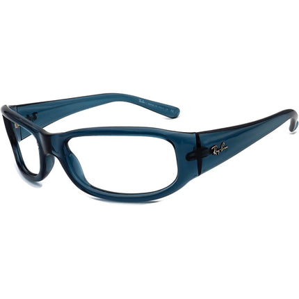 Ray-Ban Sunglasses RB 4137 656/8G Transparent Blue Wrap Italy 59 mm