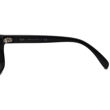 Ray-Ban Sunglasses RB 4161 601 Glossy Black Rectangular Italy 59 mm