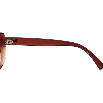 Ray-Ban Women's Sunglasses RB 4174 857/51 Brown&Clear Gradient Square Italy 55 mm