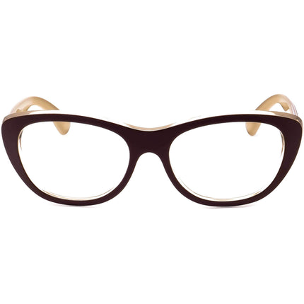 Ray-Ban Women's Sunglasses RB 4227 6193/88 Matte Brown/Gold Cat Eye Italy 55 mm