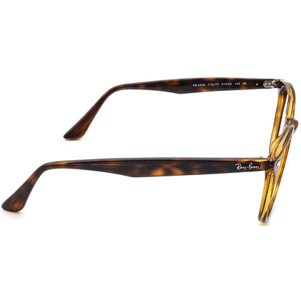 Ray-Ban Sunglasses RB 4259 710/73 Polished Light Havana Phantos Italy 51 mm