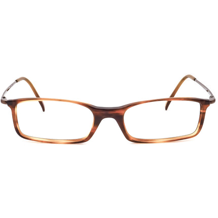 Ray-Ban Eyeglasses RB 5049 2144 Striped Brown Rectangular Frame Italy 50[]17 135