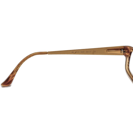Ray-Ban Women's Eyeglasses RB 5142 2328 Titanium Striped Brown/Gold Rectangular Frame 52[]17 145