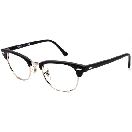 Ray-Ban Eyeglasses RB 5154 2000 Black&Silver Horn Rim Frame 49[]21 140