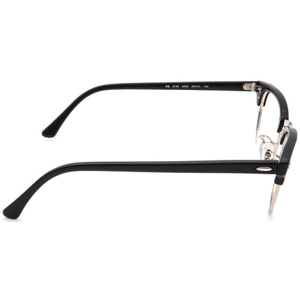 Ray-Ban Eyeglasses RB 5154 2000 Black&Silver Horn Rim Frame 49[]21 140