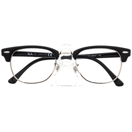 Ray-Ban Eyeglasses RB 5154 2000 Black&Silver Horn Rim Frame 49[]21 140