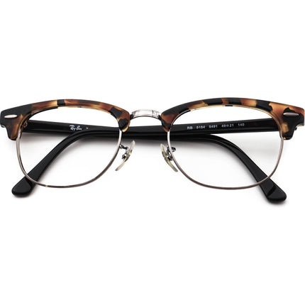 Ray-Ban Eyeglasses RB 5154 5491 Tortoise/Gunmetal Horn Rim Frame 49[]21 140