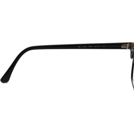 Ray-Ban Eyeglasses RB 5154 5491 Tortoise/Gunmetal Horn Rim Frame 49[]21 140