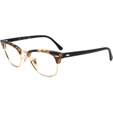 Ray-Ban Eyeglasses RB 5154 5494 Tortoise Marble/Gold/Black Browline Frame 49[]21 140