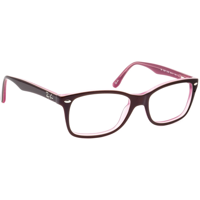 Ray-Ban Eyeglasses RB 5228 2126 Brown on Lavender Square Frame 53[]17 140