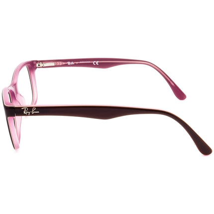 Ray-Ban Eyeglasses RB 5228 2126 Brown on Lavender Square Frame 53[]17 140