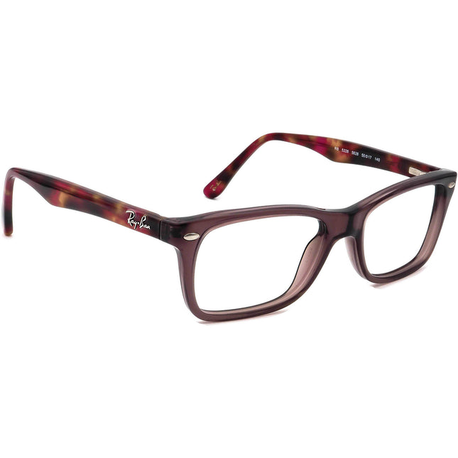 Ray-Ban Women's Eyeglasses RB 5228 5628 Gray/Tortoise Rectangular Frame 50[]17 140