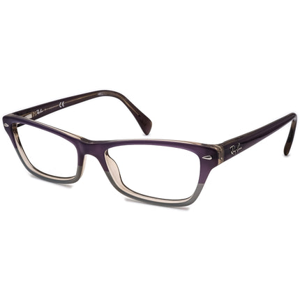 Ray-Ban Women's Eyeglasses RB 5256 5107 Lavender/Gray Horn Rim Frame 52[]16 135