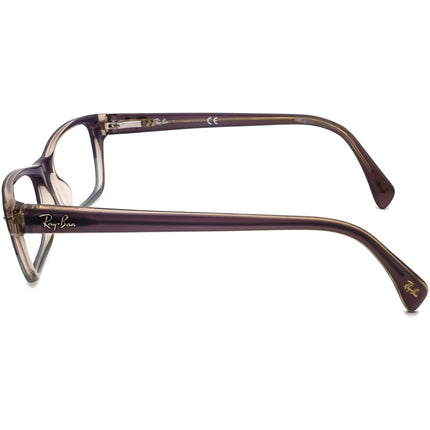 Ray-Ban Women's Eyeglasses RB 5256 5107 Lavender/Gray Horn Rim Frame 52[]16 135