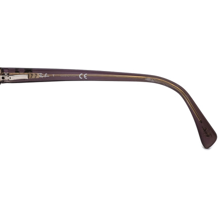Ray-Ban Women's Eyeglasses RB 5256 5107 Lavender/Gray Horn Rim Frame 52[]16 135