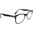 Ray-Ban Eyeglasses RB 5285 2034 Black on Clear Square Frame 53[]19 145