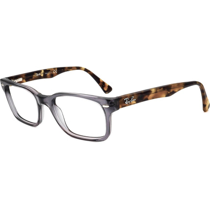 Ray-Ban Eyeglasses RB 5286 5629 Transparent Gray/Tortoise Rectangular Frame 51[]18 135