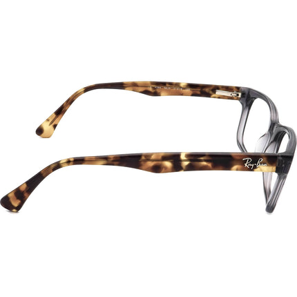 Ray-Ban Eyeglasses RB 5286 5629 Transparent Gray/Tortoise Rectangular Frame 51[]18 135