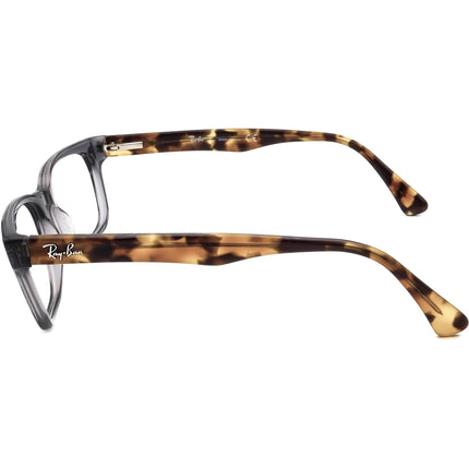 Ray-Ban Eyeglasses RB 5286 5629 Transparent Gray/Tortoise Rectangular Frame 51[]18 135
