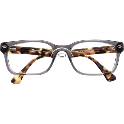 Ray-Ban Eyeglasses RB 5286 5629 Transparent Gray/Tortoise Rectangular Frame 51[]18 135