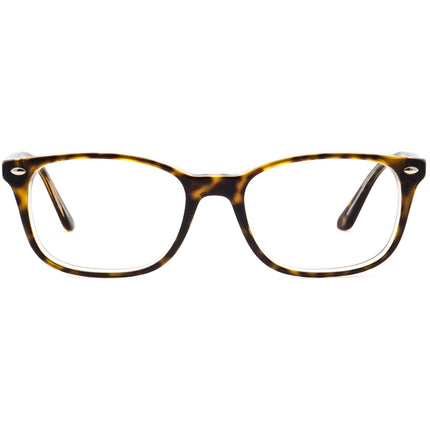 Ray-Ban Eyeglasses RB 5375 5082 Havana Tortoise on Clear Square Frame 53[]18 145