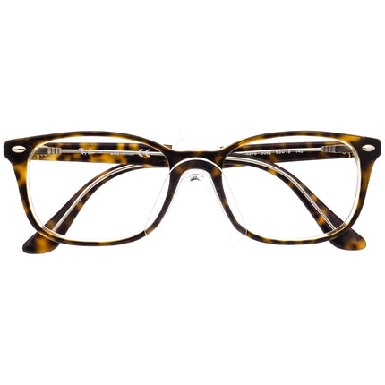 Ray-Ban Eyeglasses RB 5375 5082 Havana Tortoise on Clear Square Frame 53[]18 145