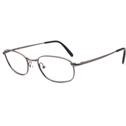 Ray-Ban Eyeglasses RB 6018 2502 Gunmetal Oval Metal Frame Italy 52[]19 140