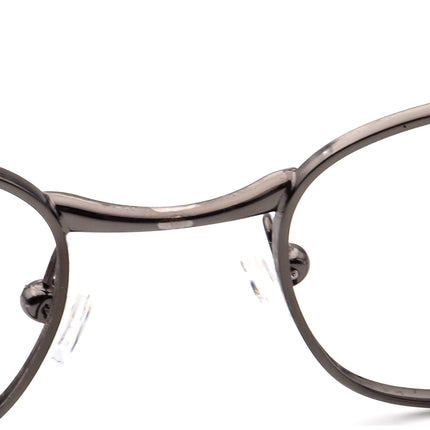 Ray-Ban Eyeglasses RB 6018 2502 Gunmetal Oval Metal Frame Italy 52[]19 140