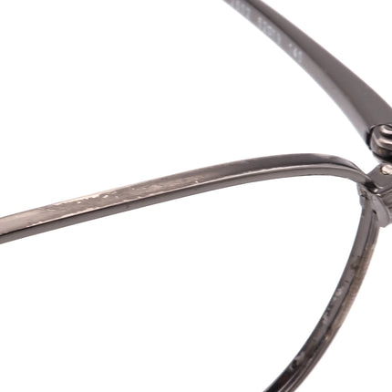Ray-Ban Eyeglasses RB 6018 2502 Gunmetal Oval Metal Frame Italy 52[]19 140