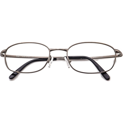 Ray-Ban Eyeglasses RB 6018 2502 Gunmetal Oval Metal Frame Italy 52[]19 140