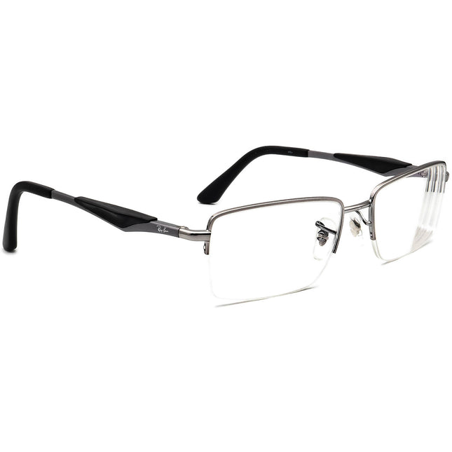 Ray-Ban Eyeglasses RB 6285 2502 Silver Half Rim Frame 53[]18 140