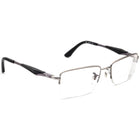 Ray-Ban Eyeglasses RB 6285 2502 Gunmetal Half Rim Frame 53[]18 140