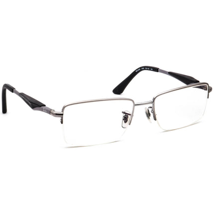 Ray-Ban Eyeglasses RB 6285 2502 Gunmetal Half Rim Frame 53[]18 140