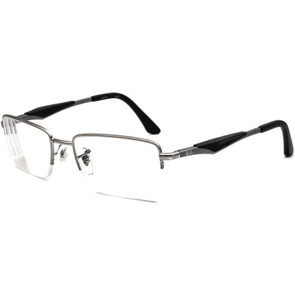 Ray-Ban Eyeglasses RB 6285 2502 Silver Half Rim Frame 53[]18 140