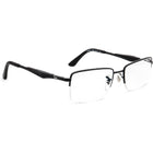 Ray-Ban Men's Eyeglasses RB 6285 2503 Matte Black Half Rim Frame 53[]18 140
