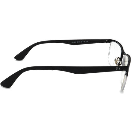 Ray-Ban Eyeglasses RB 6335 2503 Matte Black Half Rim Frame 54[]17 145