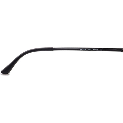 Ray-Ban Eyeglasses RB 6375 2861 Black/Silver Round Frame 53[]18 145