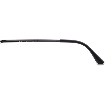 Ray-Ban Eyeglasses RB 6375 2861 Black/Silver Round Frame 53[]18 145