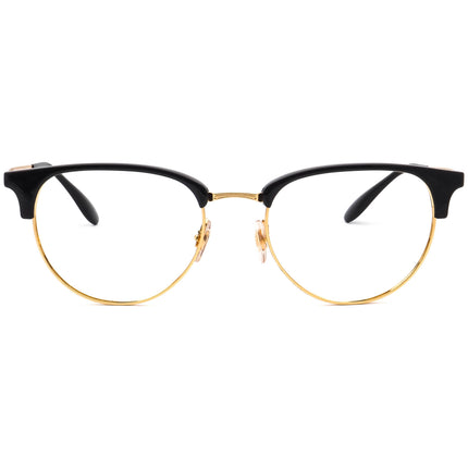 Ray-Ban Eyeglasses RB 6396 5784 Gold & Black Phantos Frame 53[]19 145