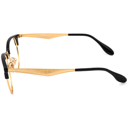 Ray-Ban Eyeglasses RB 6396 5784 Gold & Black Phantos Frame 53[]19 145