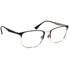 Ray-Ban Men's Eyeglasses RB 6421 2997 Matte Black/Silver Square Metal Frame 54[]18 145